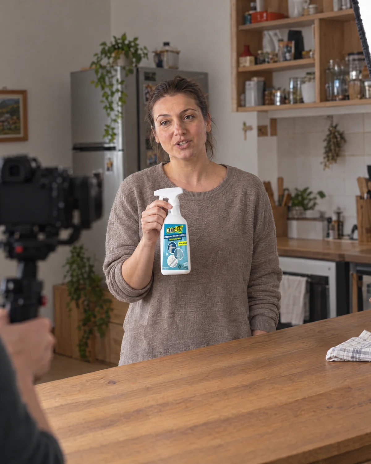 Snimanje sadržaja o proizvodima Hydroxseal telefonom